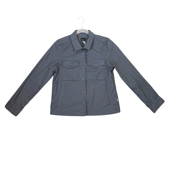 Vuori Jackets & Blazers - Vuori Womens Ripstop Jacket Charcoal Grey Organic Cotton‎ VW523 Size XS